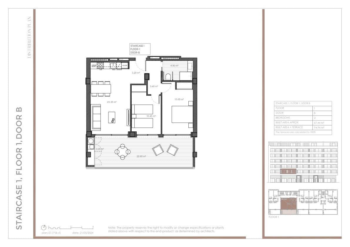 2 bedroom Apartment for sale in La Villajoyosa / Vila Joiosa with pool garage - € 285,000 (Ref: 9050681)