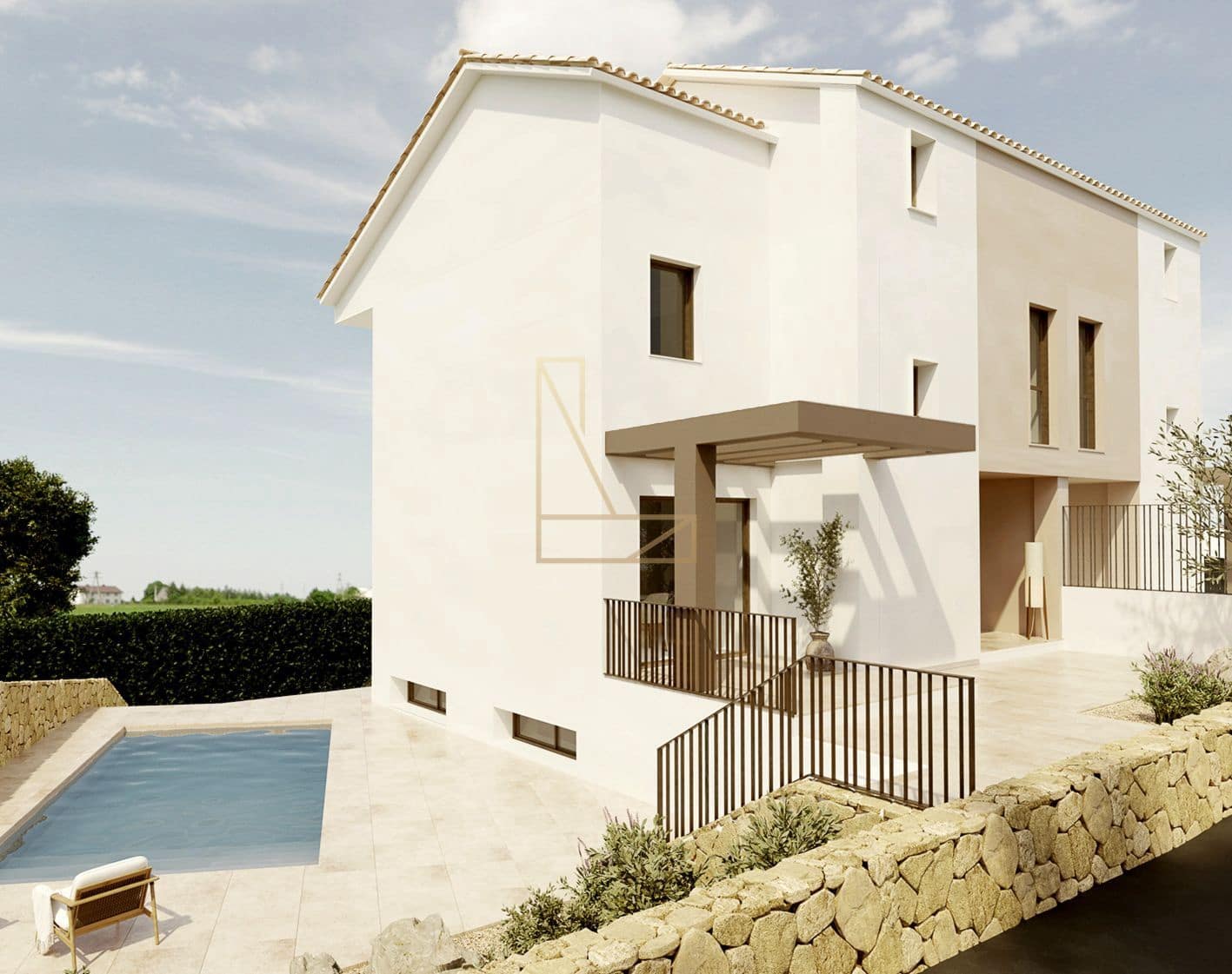 3 sovrum Semi-fristående Villa till salu i La Nucia med pool garage - 594 000 € (Ref: 9068506)