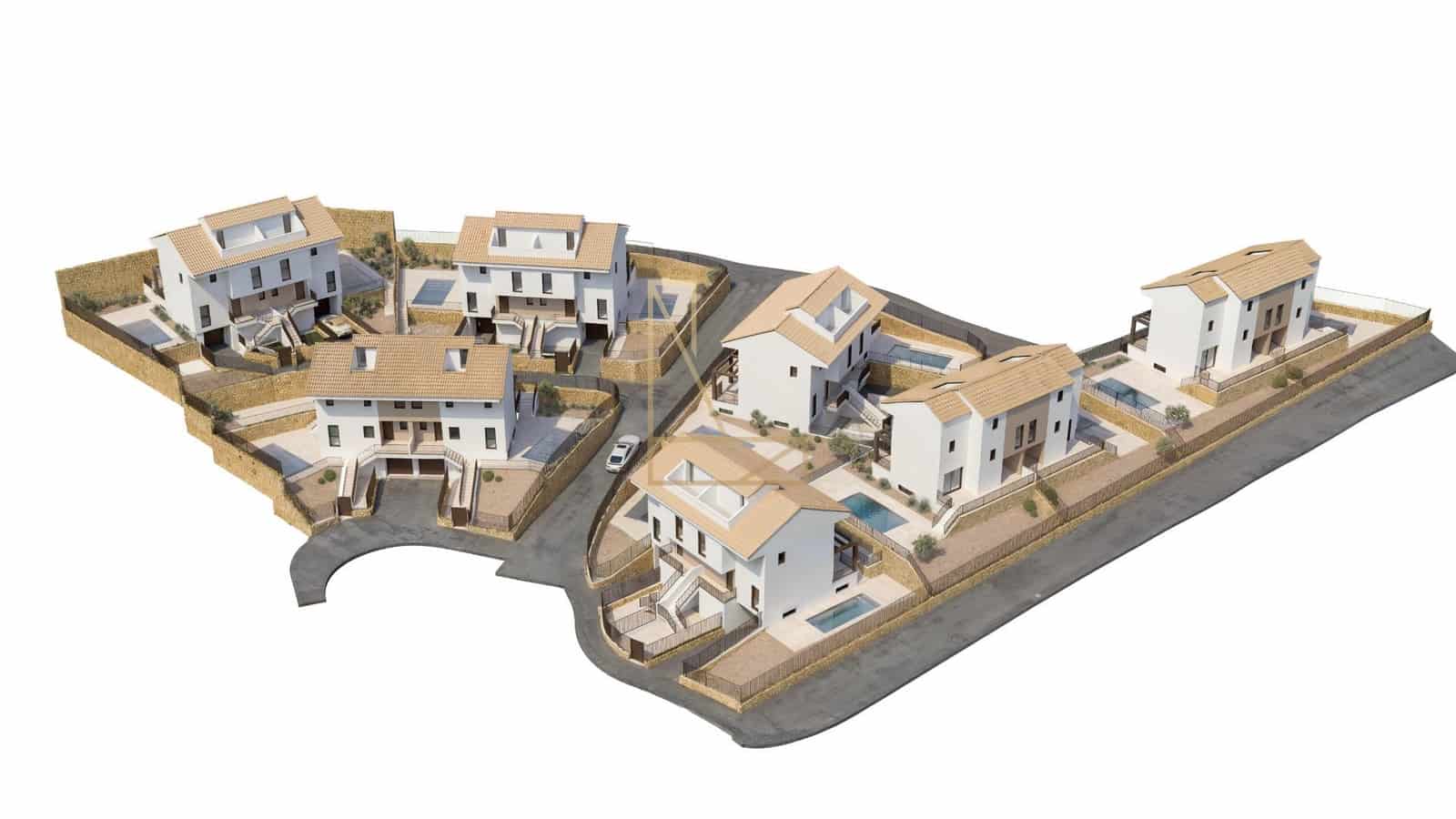 3 sovrum Semi-fristående Villa till salu i La Nucia med pool garage - 594 000 € (Ref: 9068506)