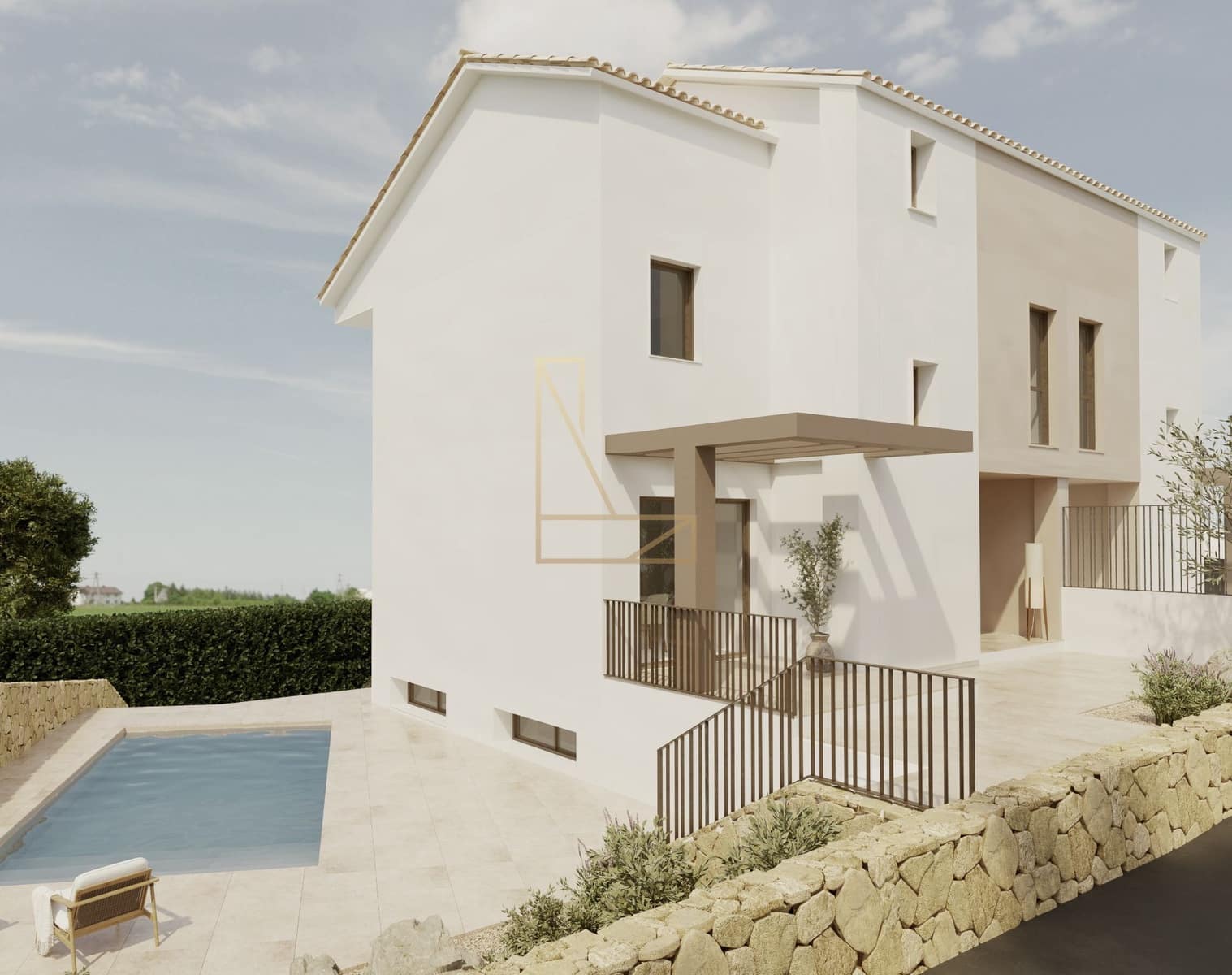 3 sovrum Semi-fristående Villa till salu i La Nucia med pool garage - 594 000 € (Ref: 9068506)