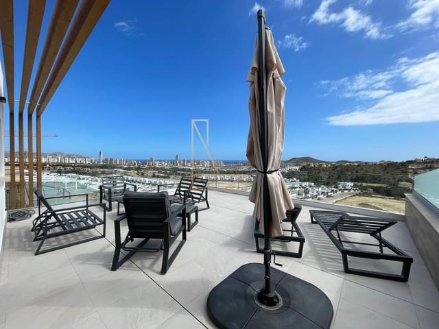 3 sovrum Takvåning till salu i Finestrat med pool garage - 575 000 € (Ref: 9113789)