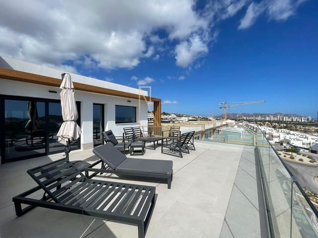 3 sovrum Takvåning till salu i Finestrat med pool garage - 575 000 € (Ref: 9113789)