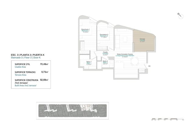 2 sovrum Lägenhet till salu i La Villajoyosa / Vila Joiosa med pool garage - 330 000 € (Ref: 9183254)