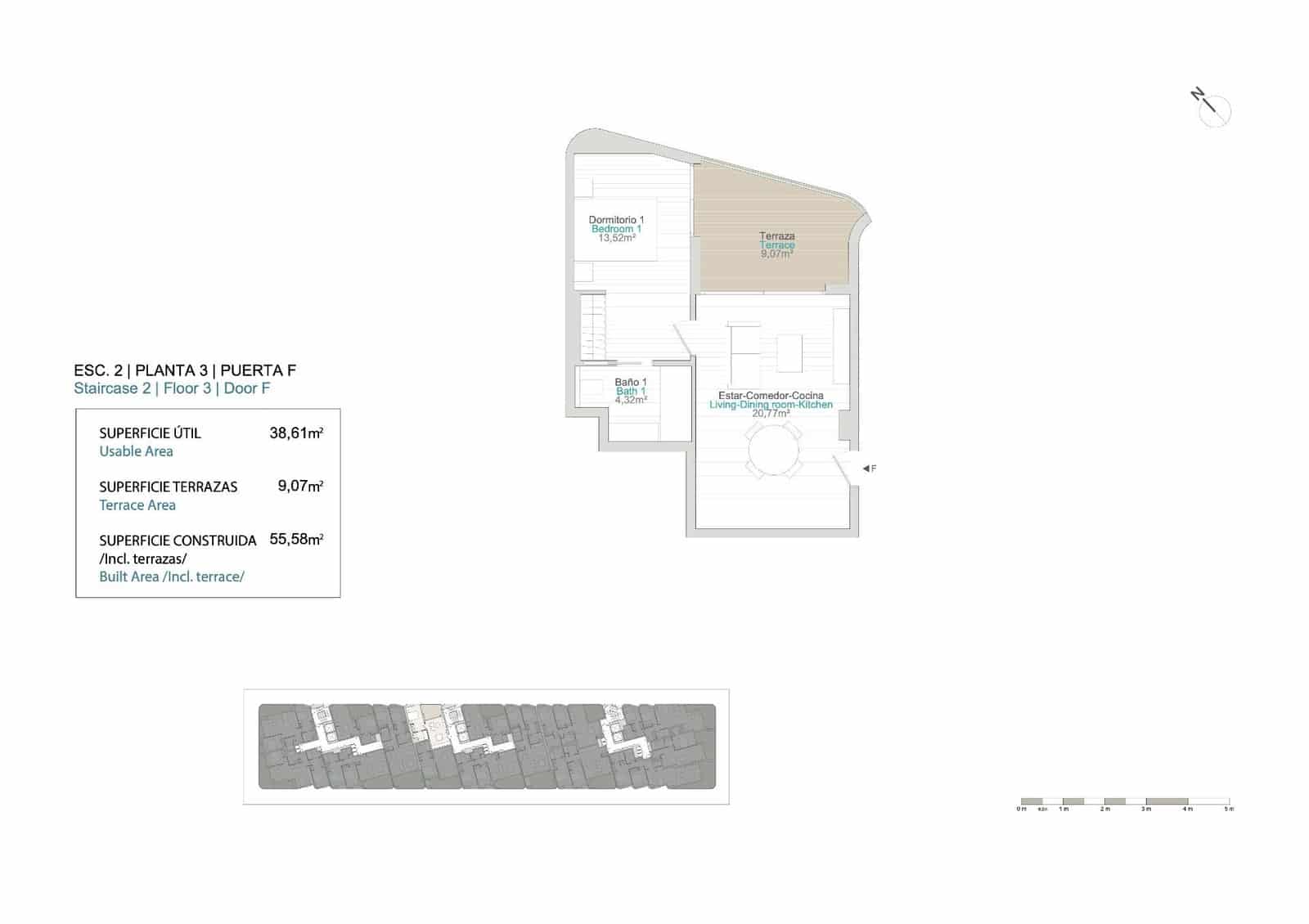 1 slaapkamer Appartement te koop in La Villajoyosa / Vila Joiosa met zwembad garage - € 225.000 (Ref: 9183255)