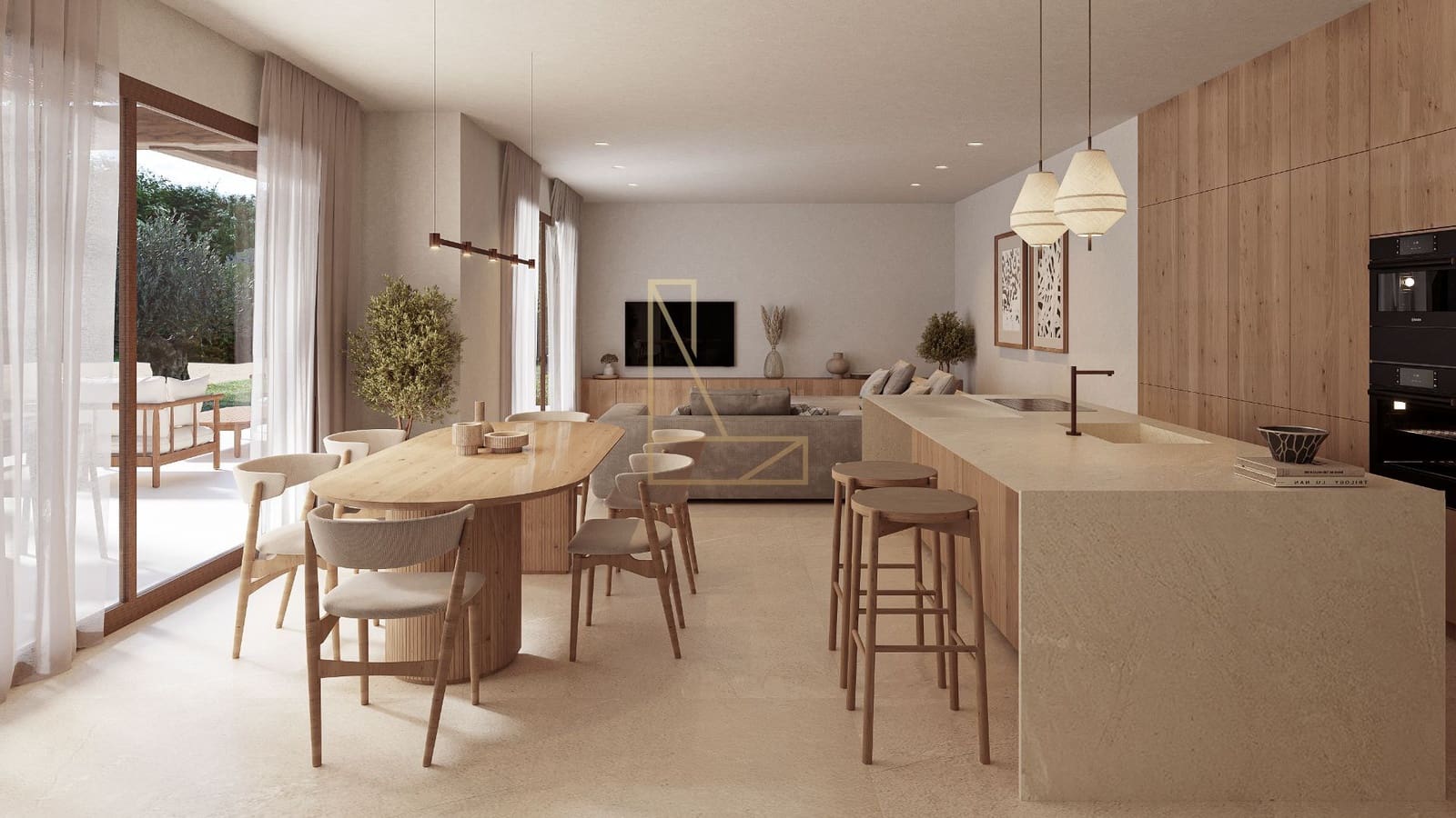 3 sovrum Villa till salu i Benissa med pool garage - 890 000 € (Ref: 9371706)