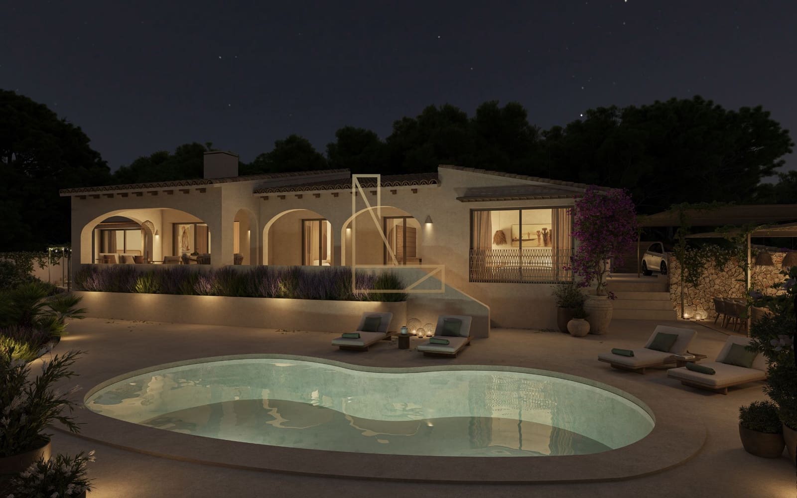 3 soverom Villa til salgs i Benissa med svømmebasseng garasje - € 1 250 000 (Ref: 9371707)