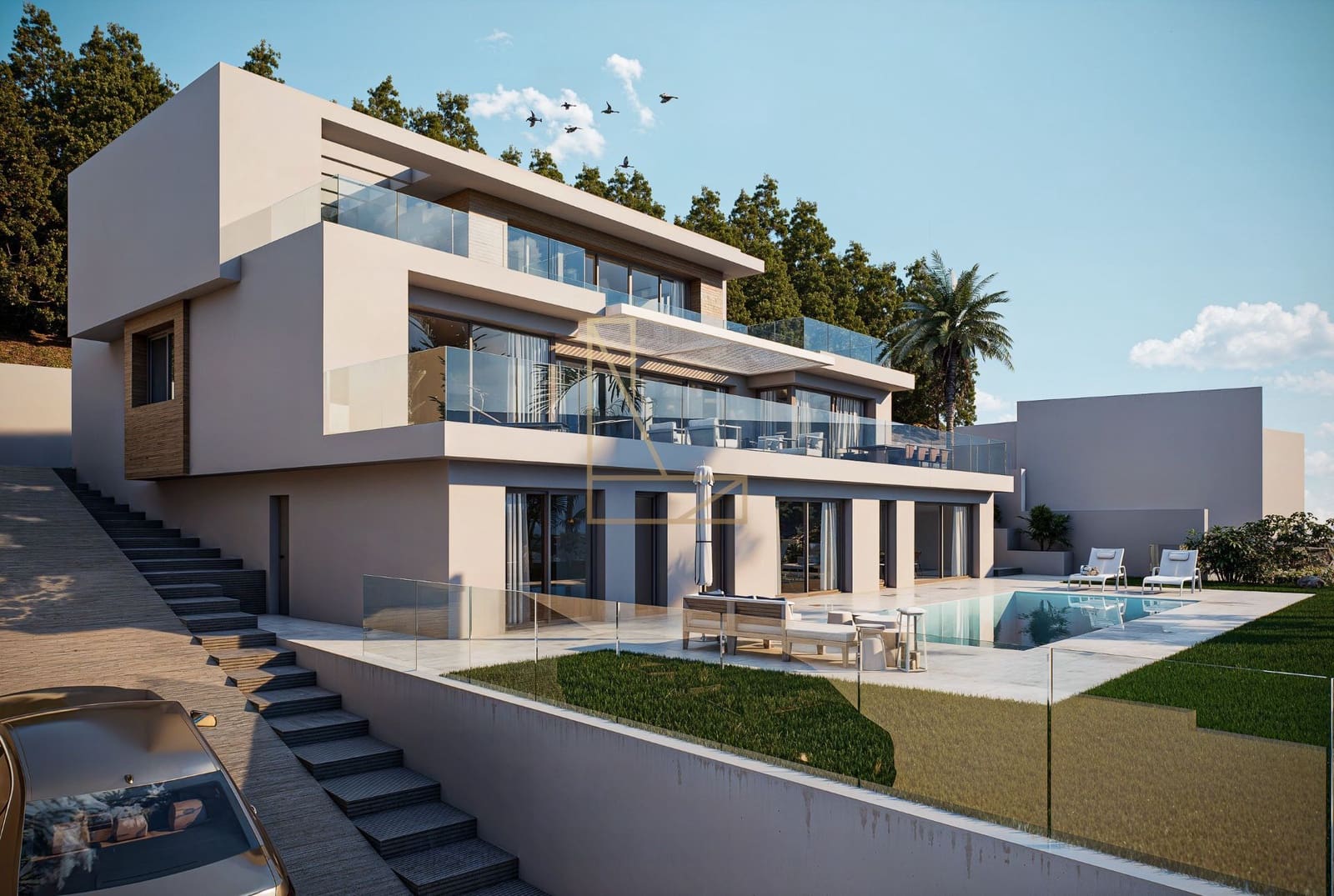 Chalet de 5 habitaciones en Altea en venta con piscina garaje - 2.690.000 € (Ref: 9413575)