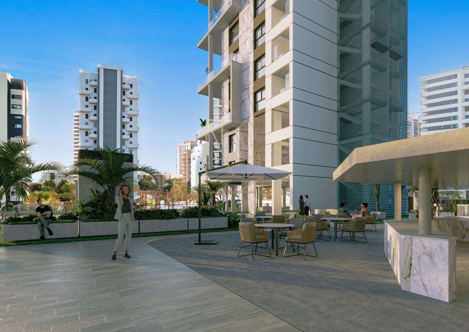 3 sovrum Lägenhet till salu i Calpe / Calp med pool garage - 440 000 € (Ref: 9455819)