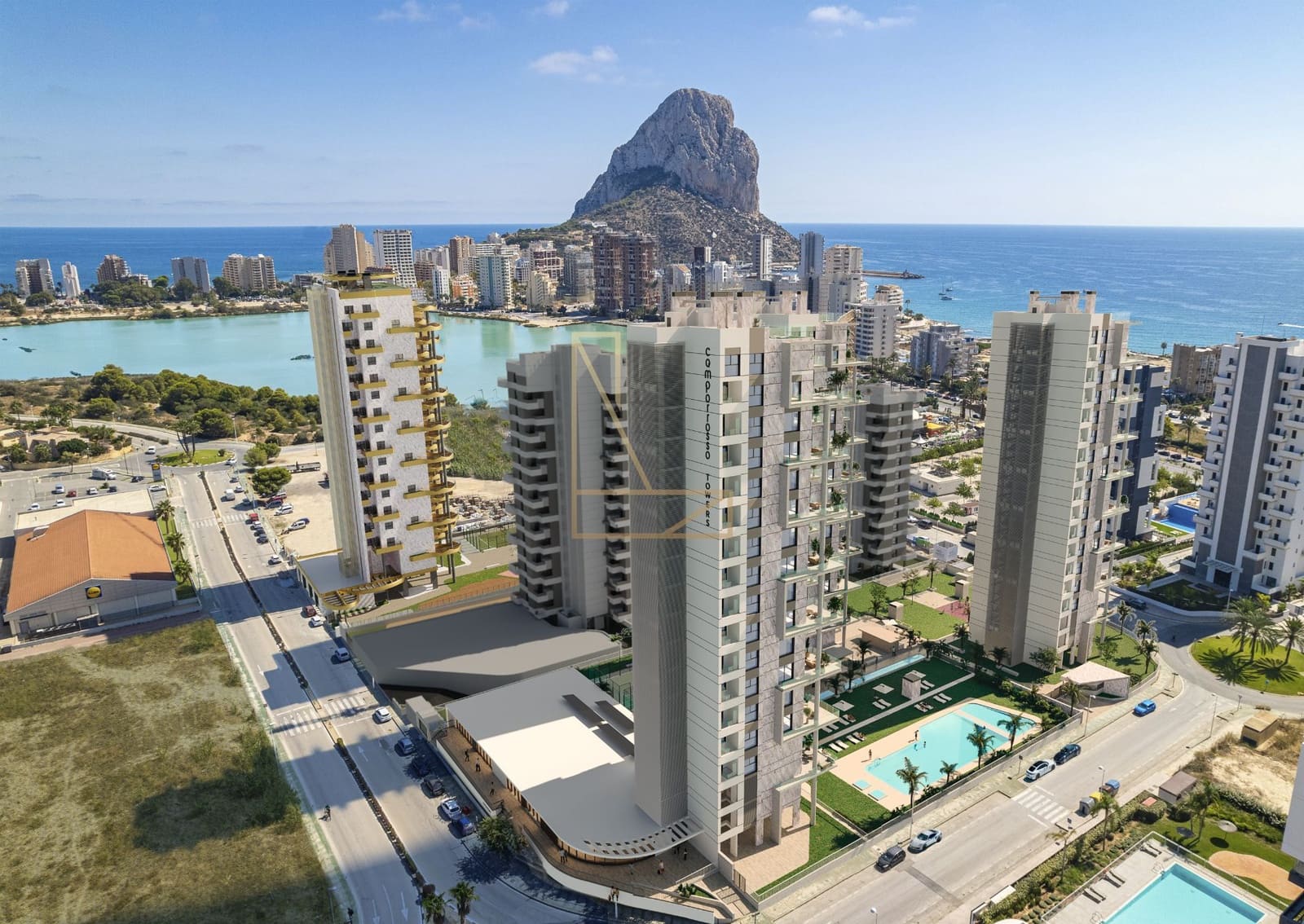 3 sovrum Lägenhet till salu i Calpe / Calp med pool garage - 440 000 € (Ref: 9455819)