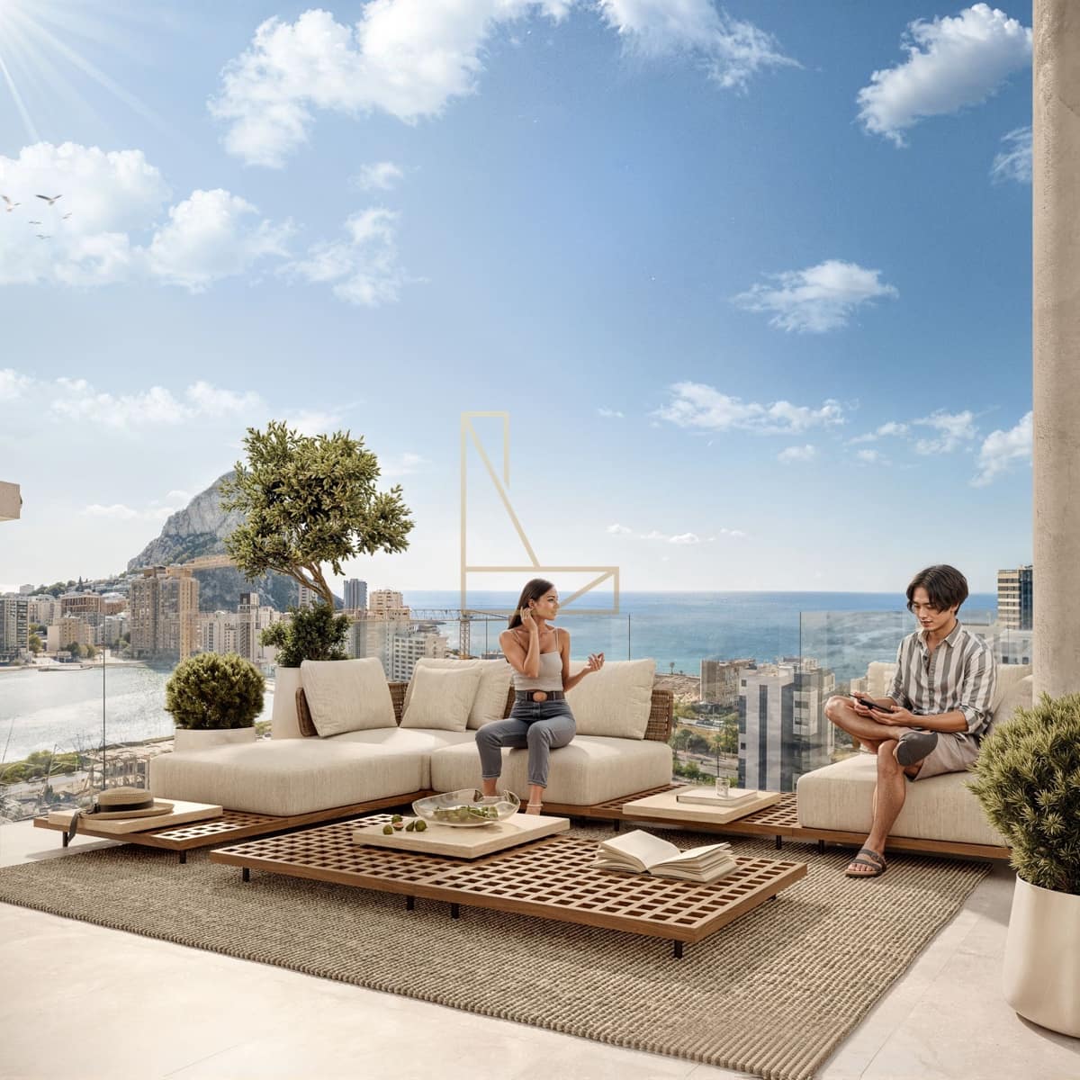 2 Zimmer Apartment zu verkaufen in Calpe / Calp mit Pool Garage - 405.000 € (Ref: 9455820)