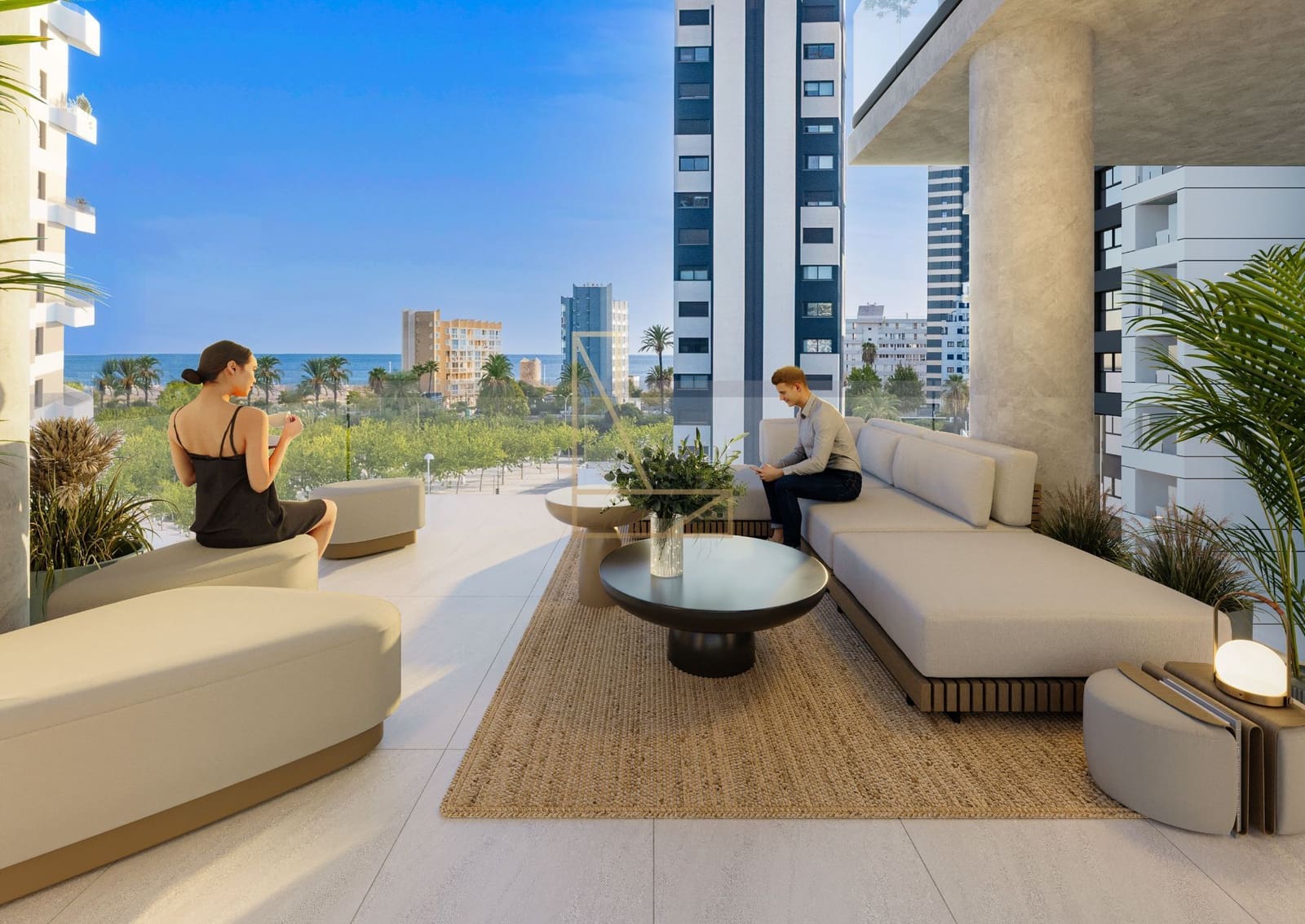 2 Zimmer Apartment zu verkaufen in Calpe / Calp mit Pool Garage - 405.000 € (Ref: 9455820)