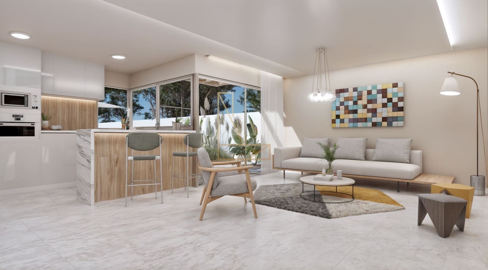 3 sovrum Semi-fristående Villa till salu i Alfaz del Pi / L'Alfas del Pi med pool garage - 335 000 € (Ref: 9573937)