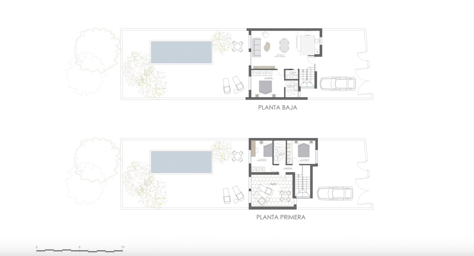 3 sovrum Semi-fristående Villa till salu i Alfaz del Pi / L'Alfas del Pi med pool garage - 335 000 € (Ref: 9573937)