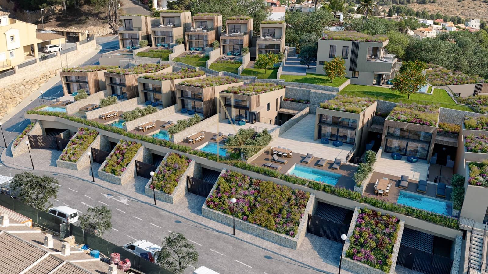 3 sovrum Villa till salu i La Nucia med pool garage - 656 217 € (Ref: 9618886)