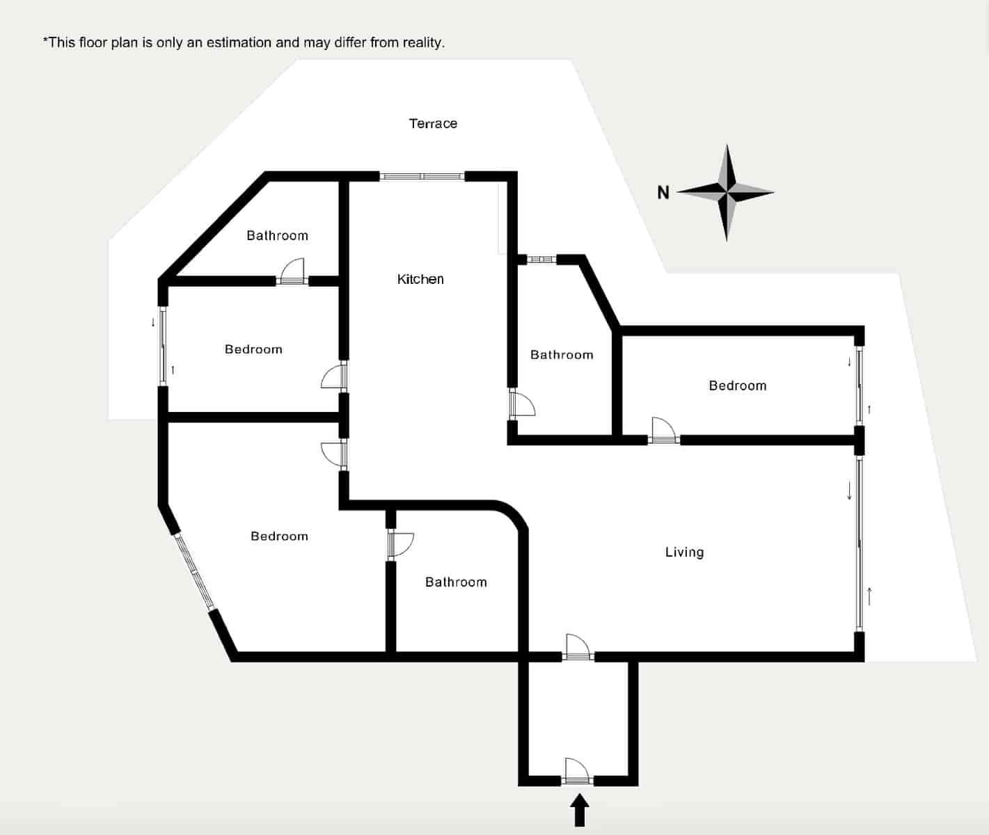 3 soverom Leilighet til salgs i Altea med svømmebasseng garasje - € 790 000 (Ref: 9711049)