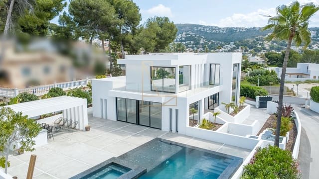 5 sypialnia Willa na sprzedaż w Moraira, Teulada-Moraira z basenem garażem - 1 849 000 € (Ref: 9835154)