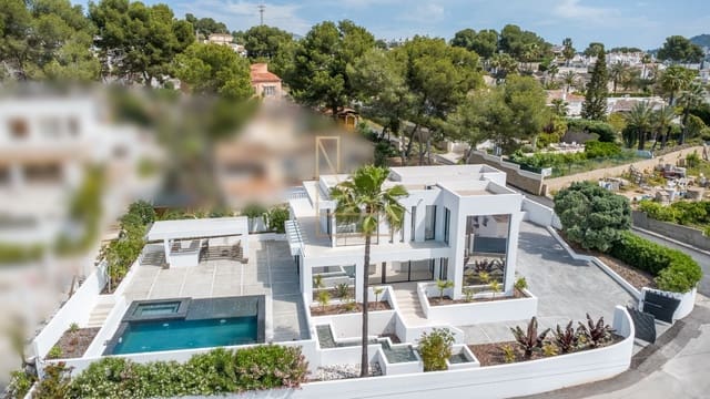 5 sypialnia Willa na sprzedaż w Moraira, Teulada-Moraira z basenem garażem - 1 849 000 € (Ref: 9835154)