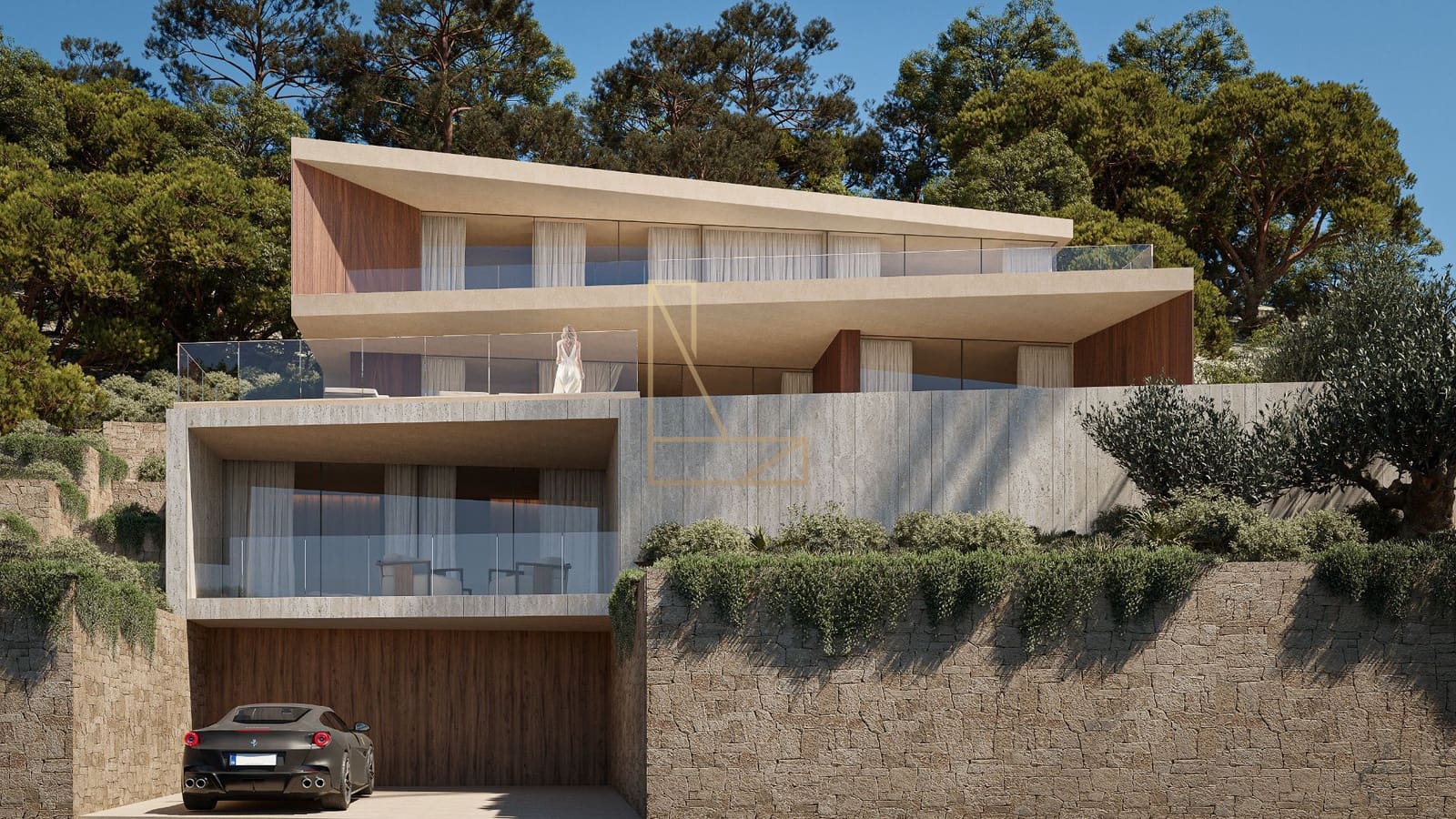 4 bedroom Villa for sale in Benissa with pool garage - € 3,450,000 (Ref: 9838852)