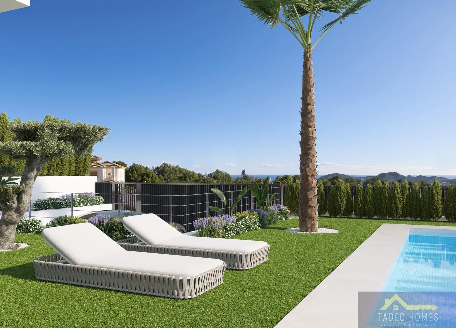 3 sypialnia Willa na sprzedaż w Finestrat z basenem garażem - 895 000 € (Ref: 10034643)