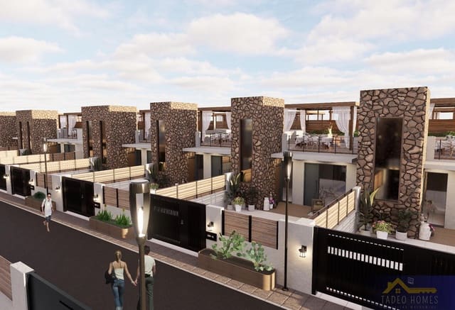2 bedroom Semi-detached Villa for sale in La Pinilla, Fuente Alamo de Murcia with pool garage - € 176,157 (Ref: 10034653)