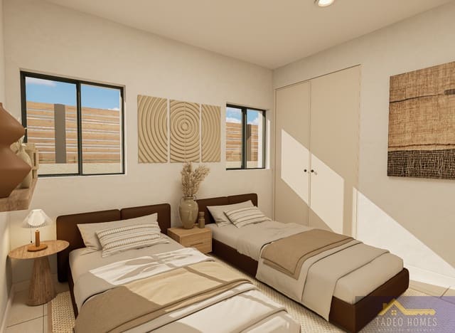 2 bedroom Semi-detached Villa for sale in La Pinilla, Fuente Alamo de Murcia with pool garage - € 176,157 (Ref: 10034653)