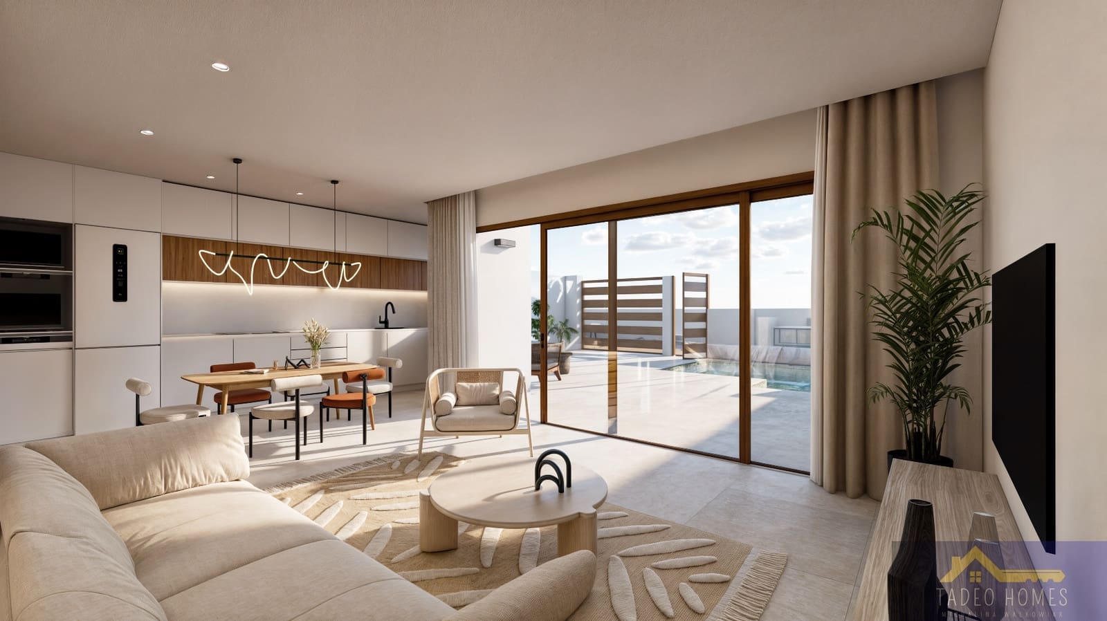 3 soverom Kjedet enebolig til salgs i Torre-Pacheco med svømmebasseng garasje - € 319 900 (Ref: 9804762)