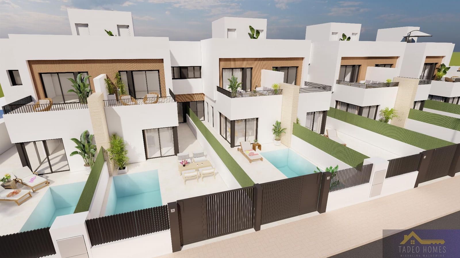 3 soveværelse Villa til salg i Santiago de la Ribera med swimmingpool garage - € 369.000 (Ref: 9855913)