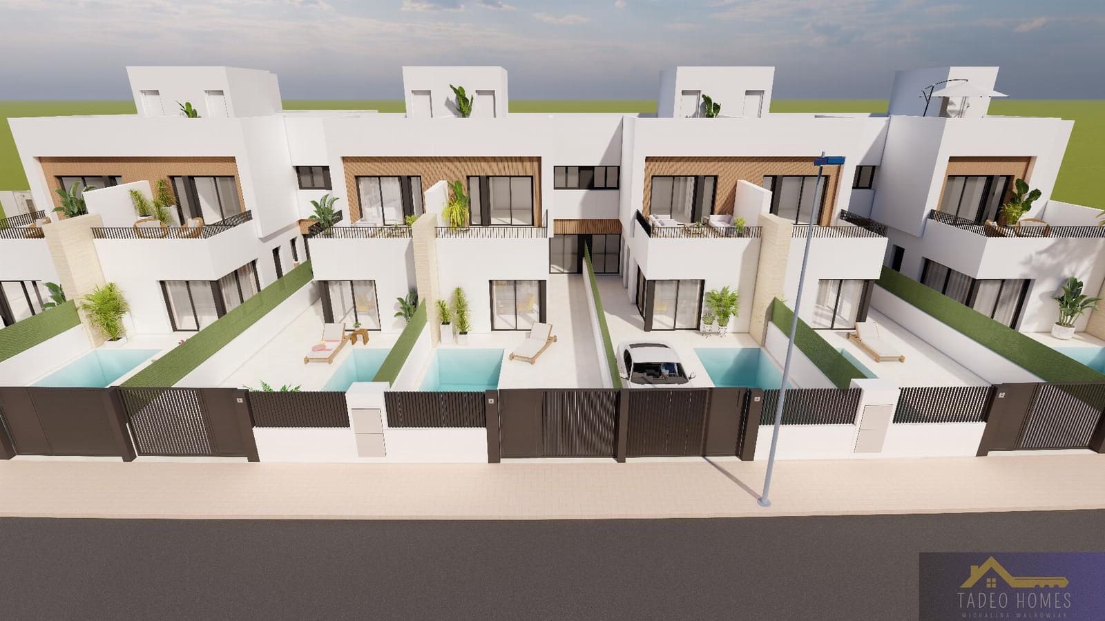 3 soveværelse Villa til salg i Santiago de la Ribera med swimmingpool garage - € 369.000 (Ref: 9855913)