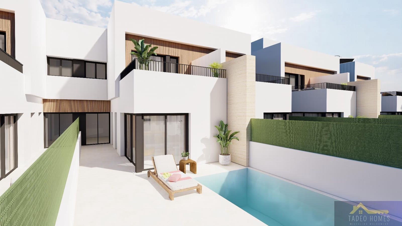 3 soveværelse Villa til salg i Santiago de la Ribera med swimmingpool garage - € 369.000 (Ref: 9855913)
