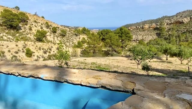 4 sovrum Finca/Hus på landet till salu i Orxeta med pool garage - 250 000 € (Ref: 9672092)