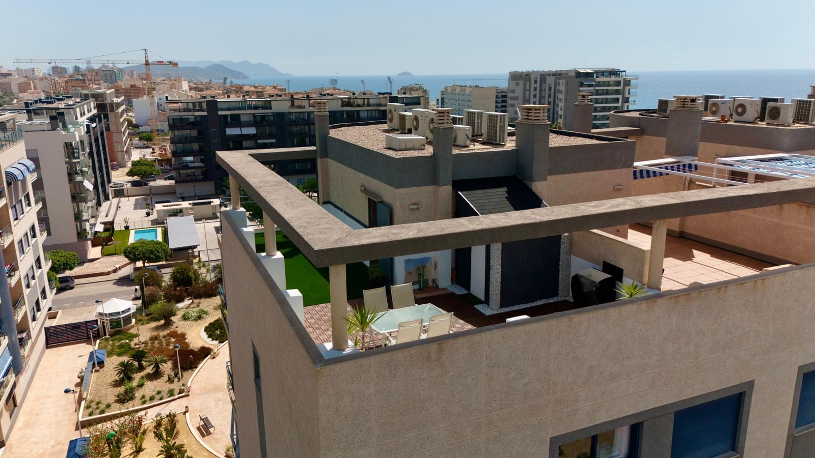 2 Zimmer Penthouse zu verkaufen in La Villajoyosa / Vila Joiosa mit Pool Garage - 465.000 € (Ref: 9716713)