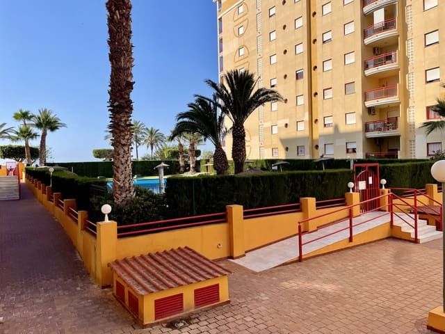 1 soveværelse Lejlighed til salg i Platja Vila Joiosa - Platja de Torres, La Villajoyosa / Vila Joiosa med swimmingpool garage - € 180.000 (Ref: 9937320)