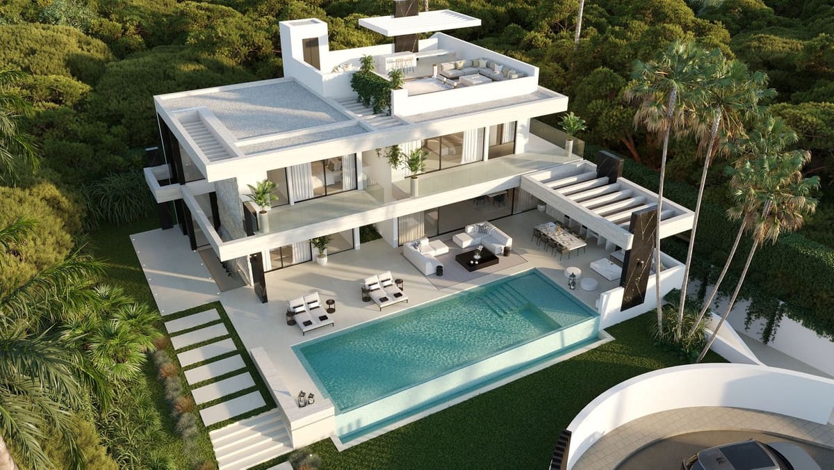 5 soveværelse Villa til salg i Guadalmina med swimmingpool garage - € 4.750.000 (Ref: 9064616)