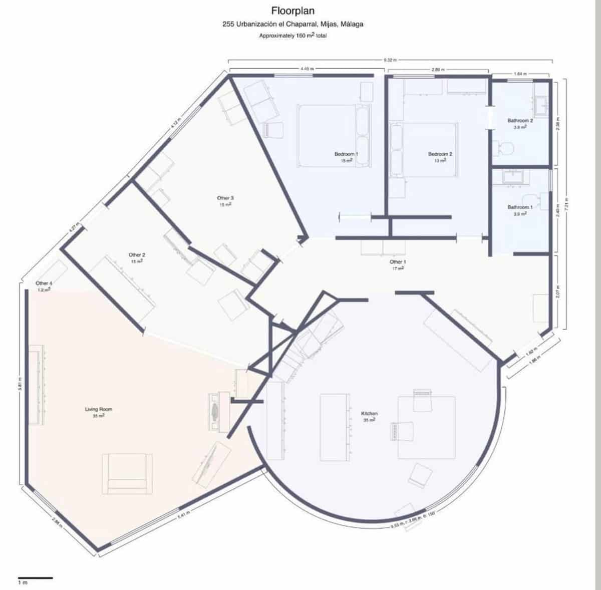 3 sovrum Villa till salu i El Chaparral med pool garage - 950 000 € (Ref: 9578037)