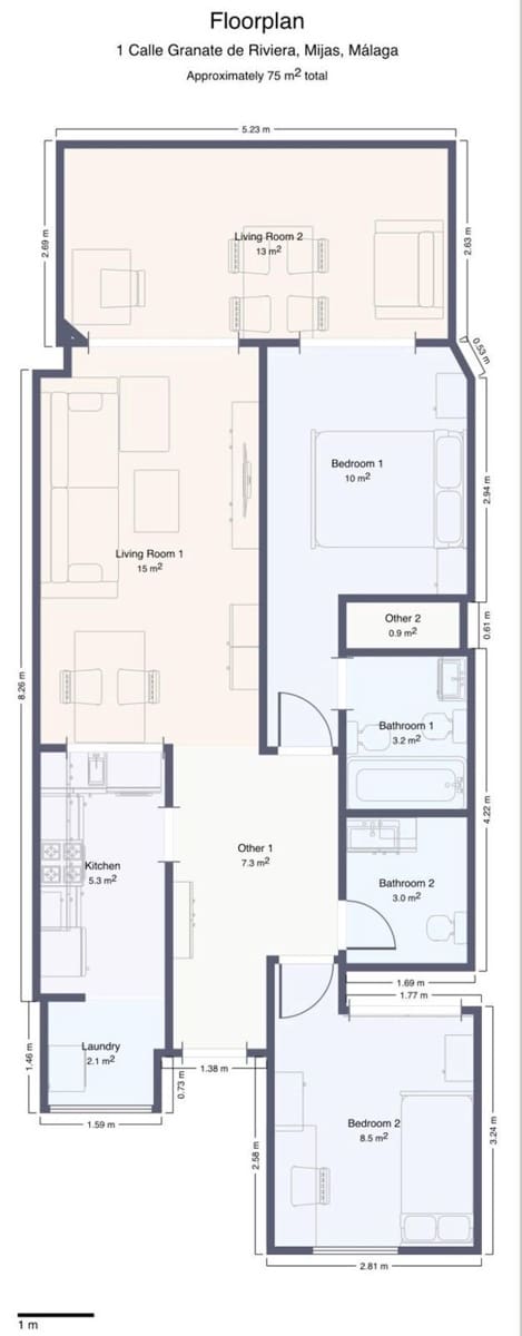 2 soverom Leilighet til salgs i Riviera del Sol med svømmebasseng garasje - € 299 000 (Ref: 9861473)