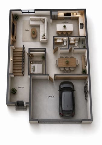 10 soveværelse Byhus til salg i Centro Historico, Málaga by med garage - € 1.500.000 (Ref: 9986073)
