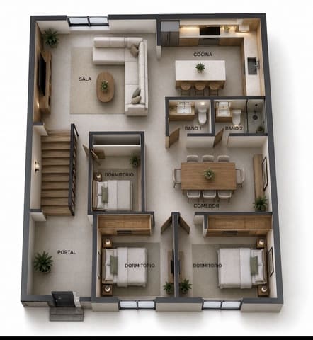 10 soveværelse Byhus til salg i Centro Historico, Málaga by med garage - € 1.500.000 (Ref: 9986073)