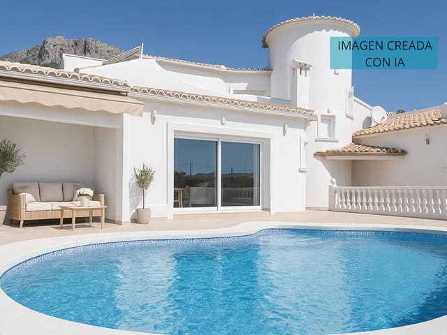 5 bedroom Villa for sale in Calpe / Calp with pool garage - € 749,000 (Ref: 7737102)
