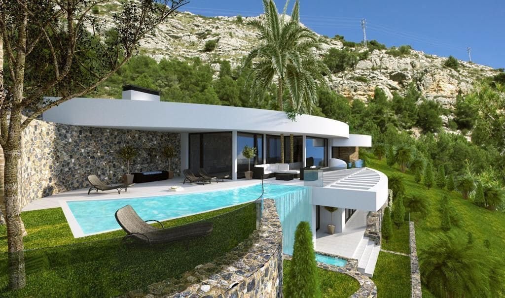 4 sovrum Villa till salu i Altea med pool garage - 2 475 000 € (Ref: 7854277)