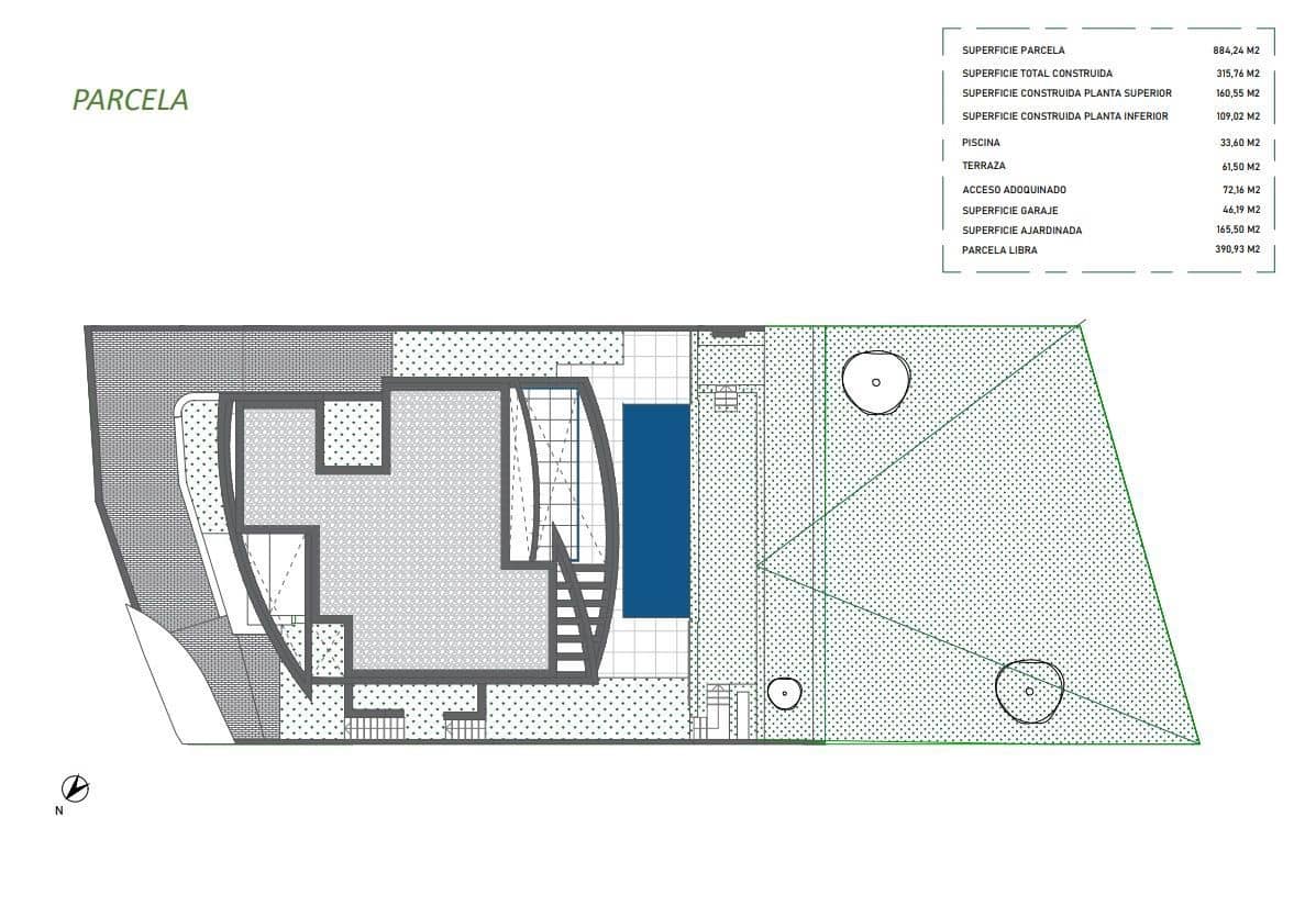 3 Zimmer Villa zu verkaufen in Altea mit Pool Garage - 1.350.000 € (Ref: 7854278)