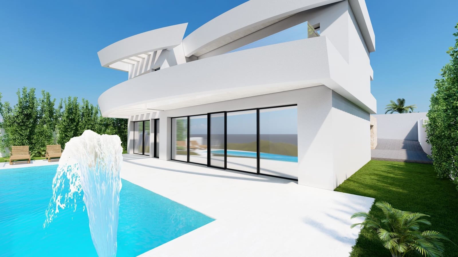 3 Zimmer Villa zu verkaufen in Altea mit Pool Garage - 1.350.000 € (Ref: 7854278)