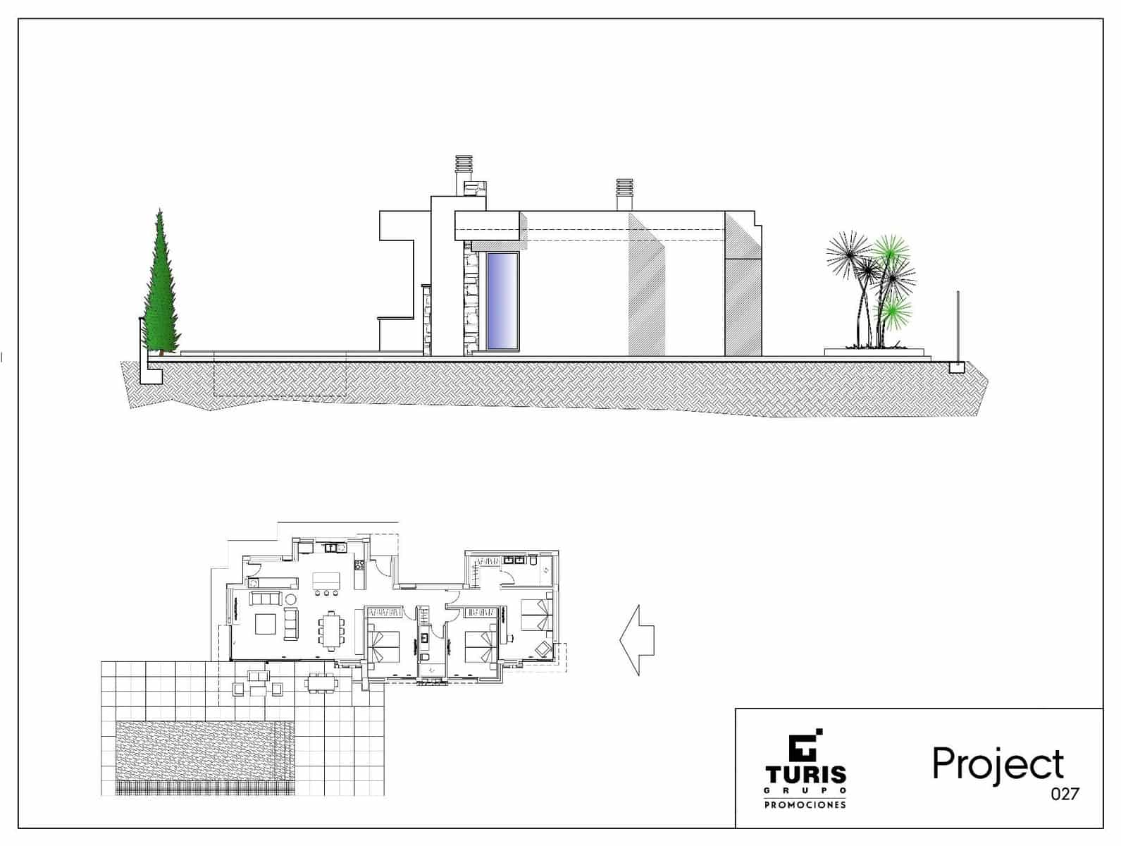 4 soverom Villa til salgs i Calpe / Calp med svømmebasseng garasje - € 950 000 (Ref: 7854280)