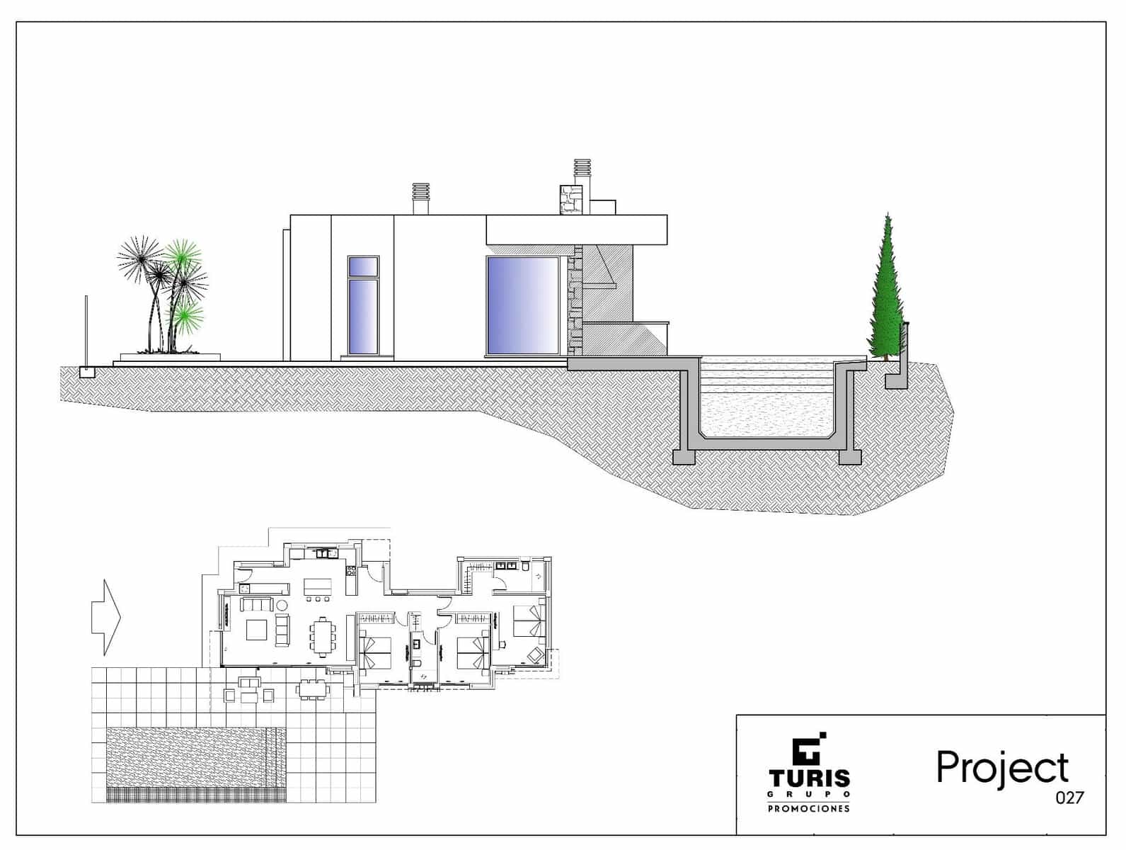 4 soverom Villa til salgs i Calpe / Calp med svømmebasseng garasje - € 950 000 (Ref: 7854280)
