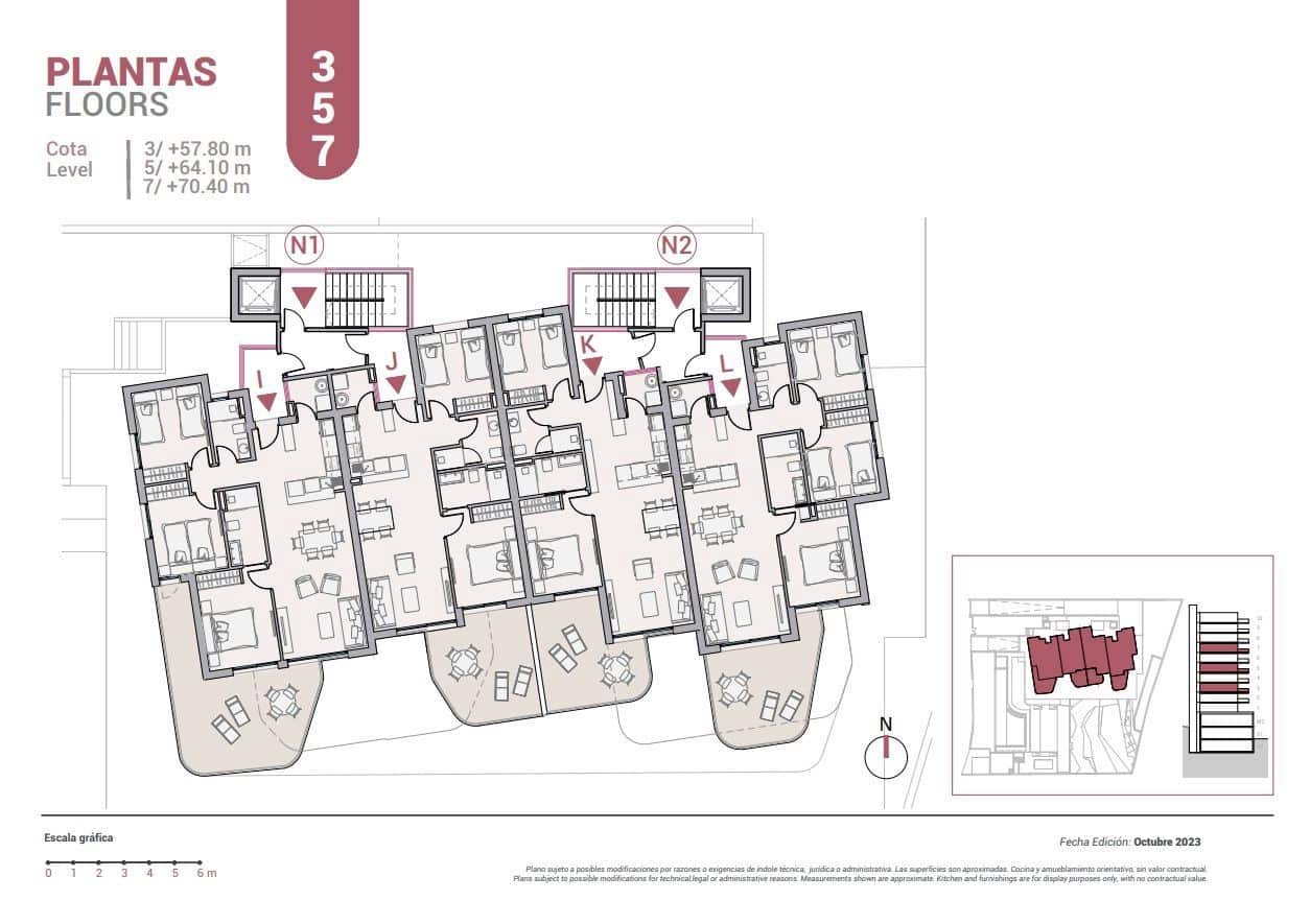 2 sovrum Lägenhet till salu i Calpe / Calp med pool garage - 479 000 € (Ref: 7889039)