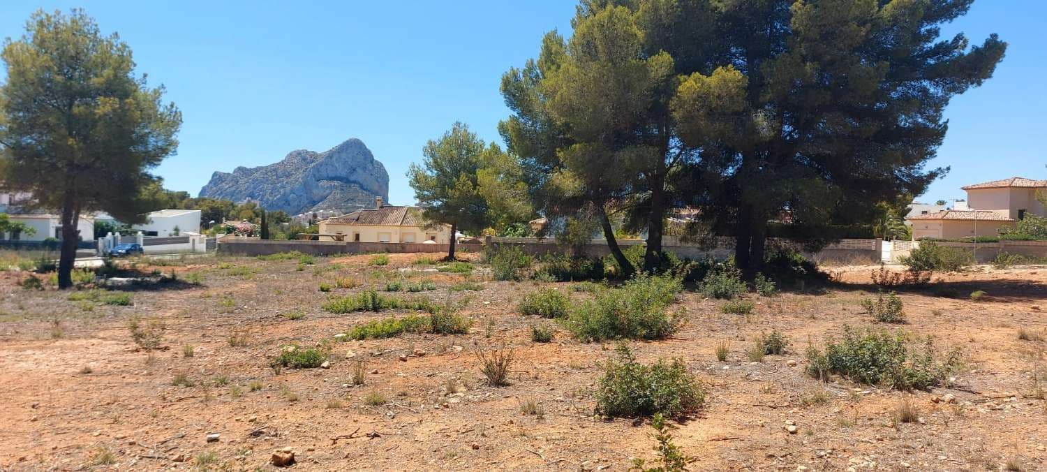 Grunde uden byggetilladelser til salg i Calpe / Calp - € 300.000 (Ref: 8441571)