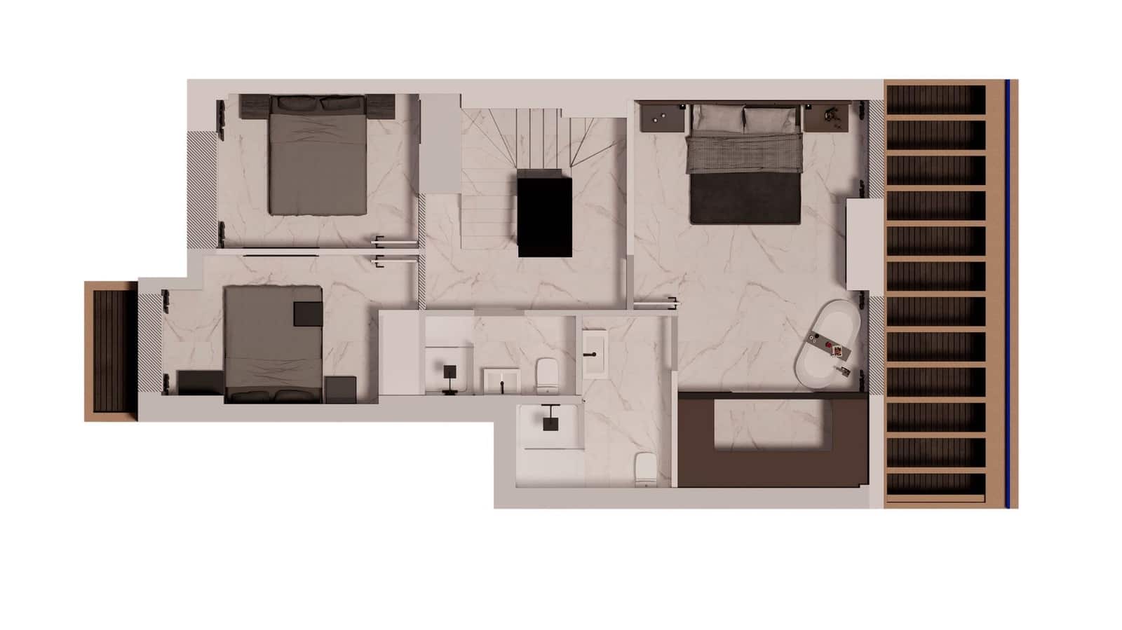 3 soverom Leilighet til salgs i Calpe / Calp med svømmebasseng garasje - € 1 290 000 (Ref: 8612065)