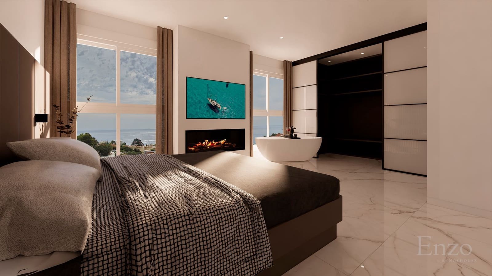 3 soverom Leilighet til salgs i Calpe / Calp med svømmebasseng garasje - € 1 290 000 (Ref: 8612065)