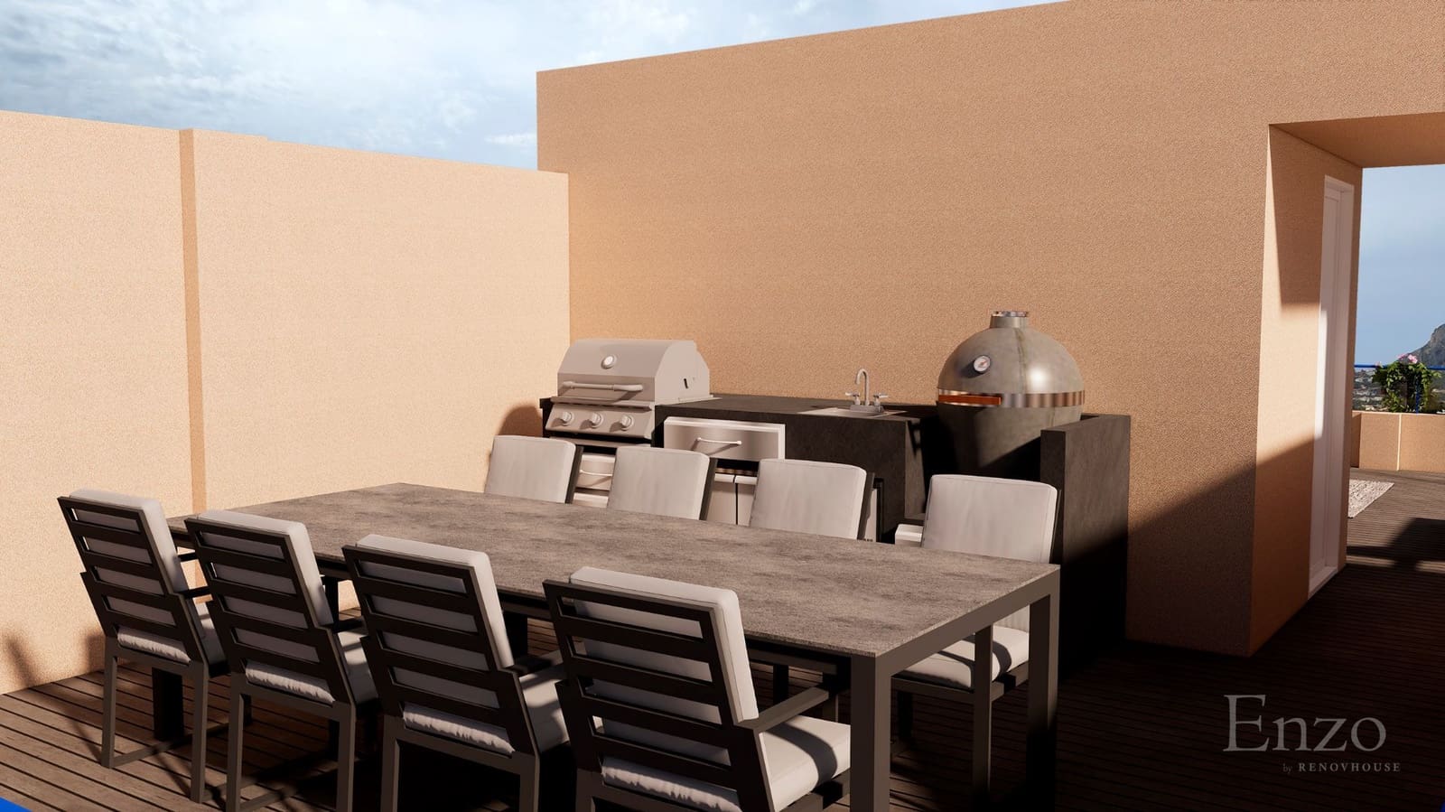 3 soverom Leilighet til salgs i Calpe / Calp med svømmebasseng garasje - € 1 290 000 (Ref: 8612065)