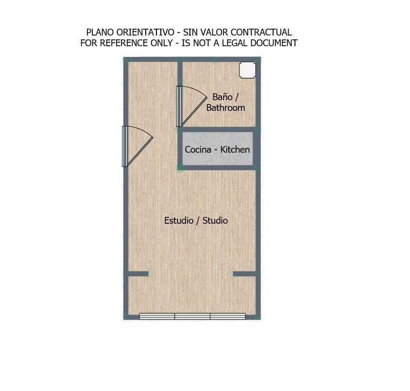 Studio til salgs i Calpe / Calp med svømmebasseng - € 135 000 (Ref: 8805841)