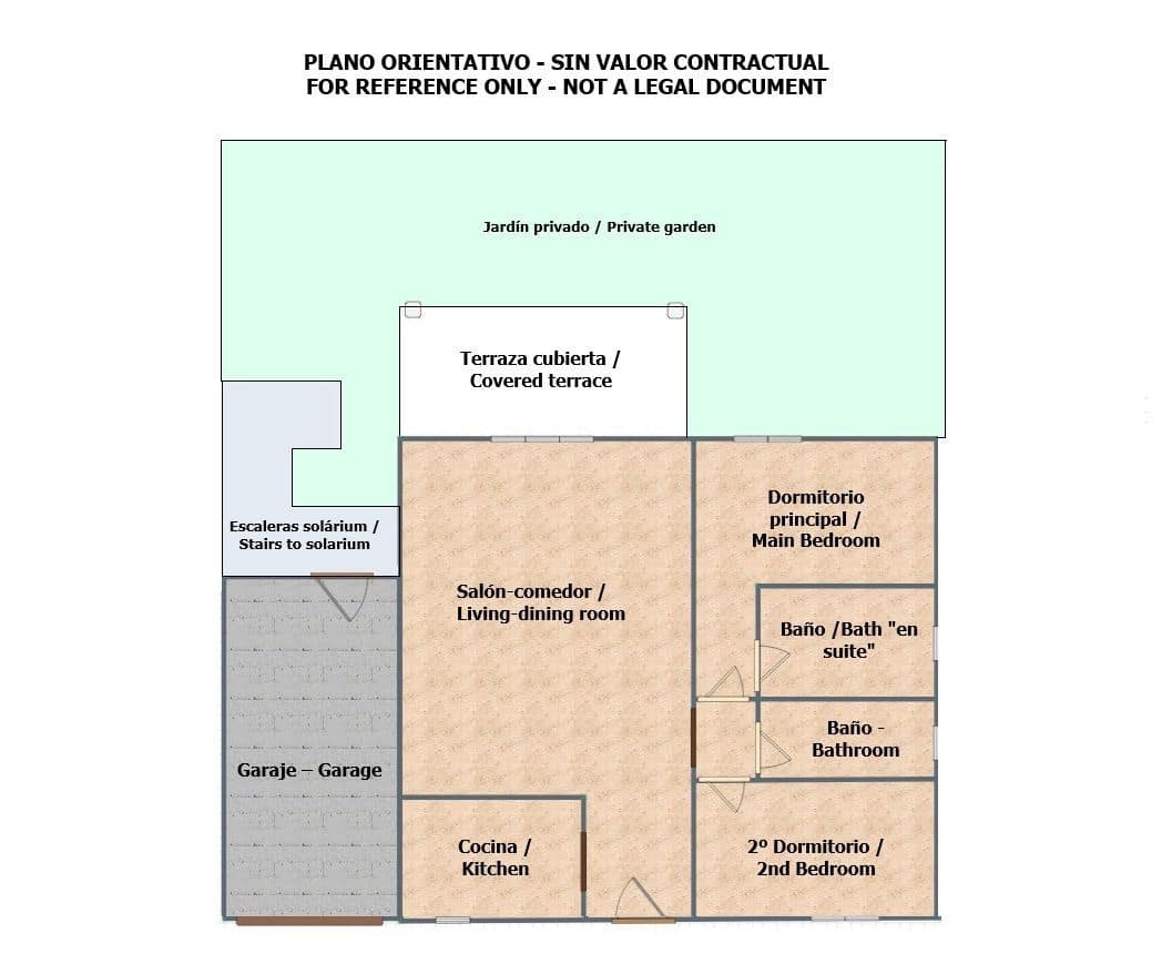 2 soveværelse Bungalow til salg i Calpe / Calp med swimmingpool garage - € 290.000 (Ref: 8812120)
